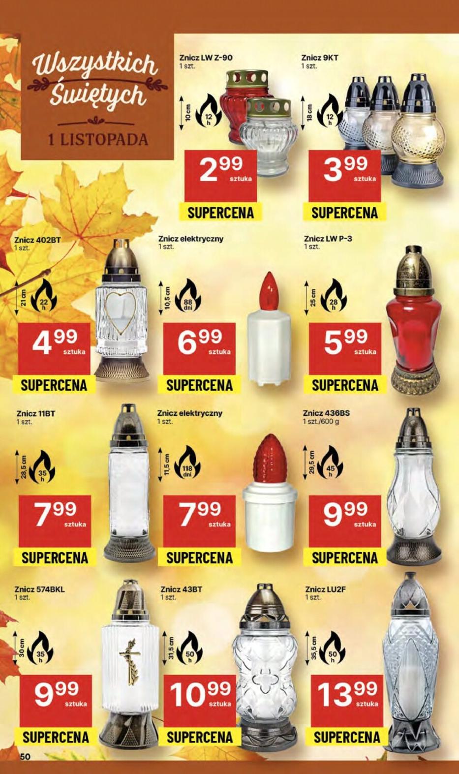 Gazetka promocyjna Delikatesy Centrum do 22/10/2025 str.50