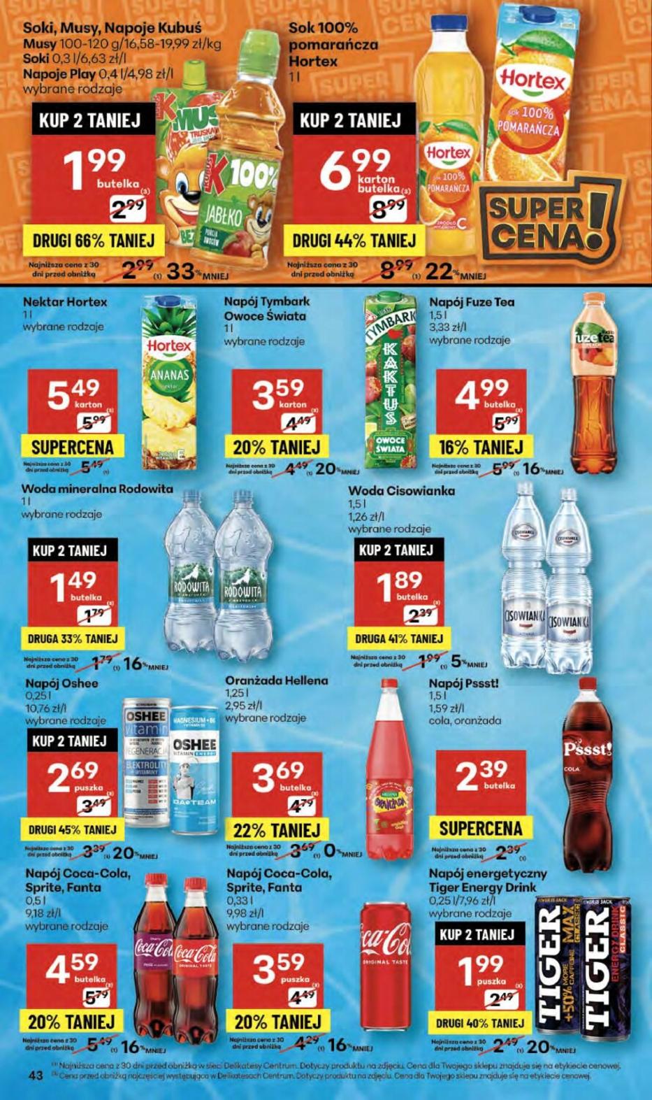 Gazetka promocyjna Delikatesy Centrum do 08/10/2025 str.43
