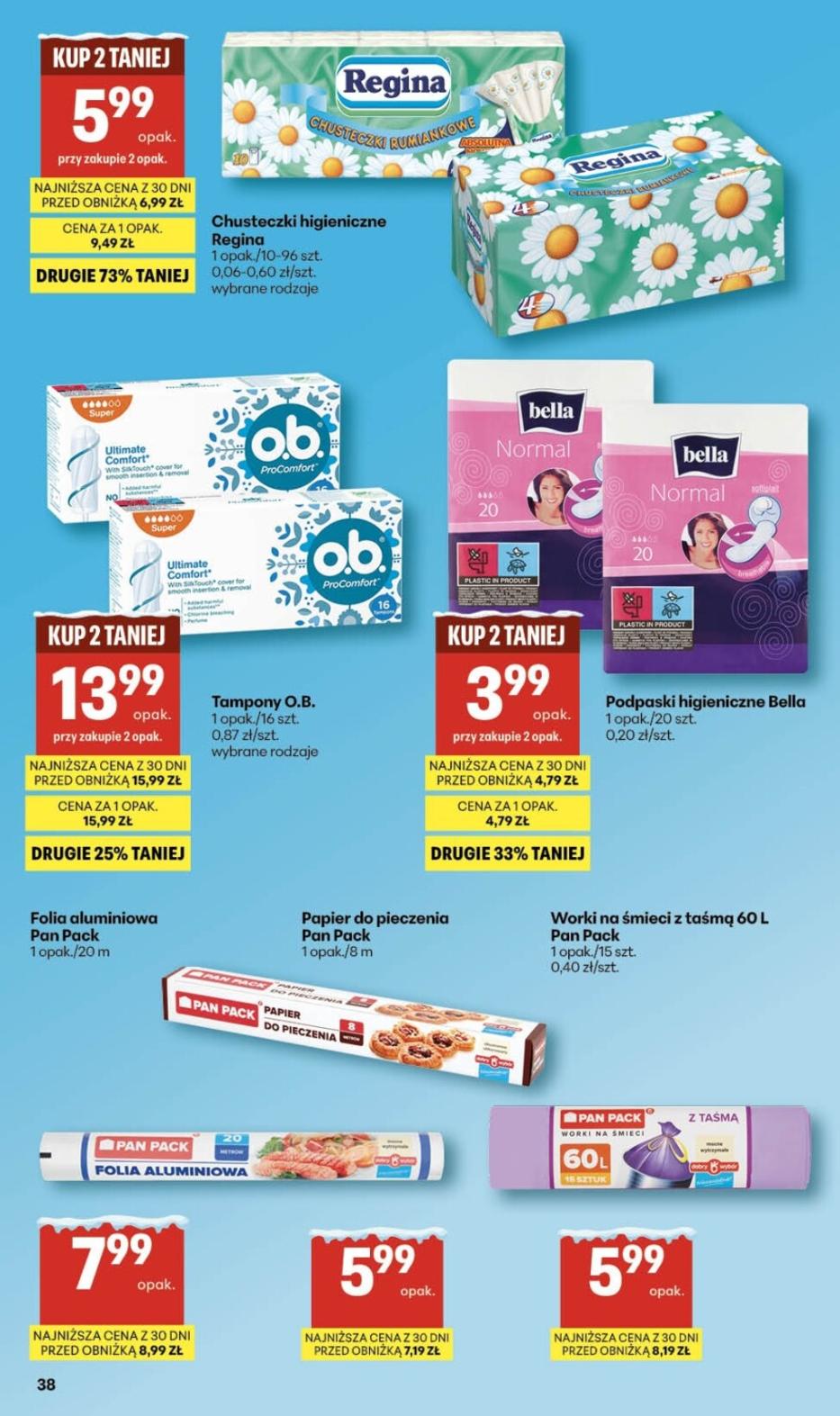 Gazetka promocyjna Delikatesy Centrum do 14/01/2026 str.38