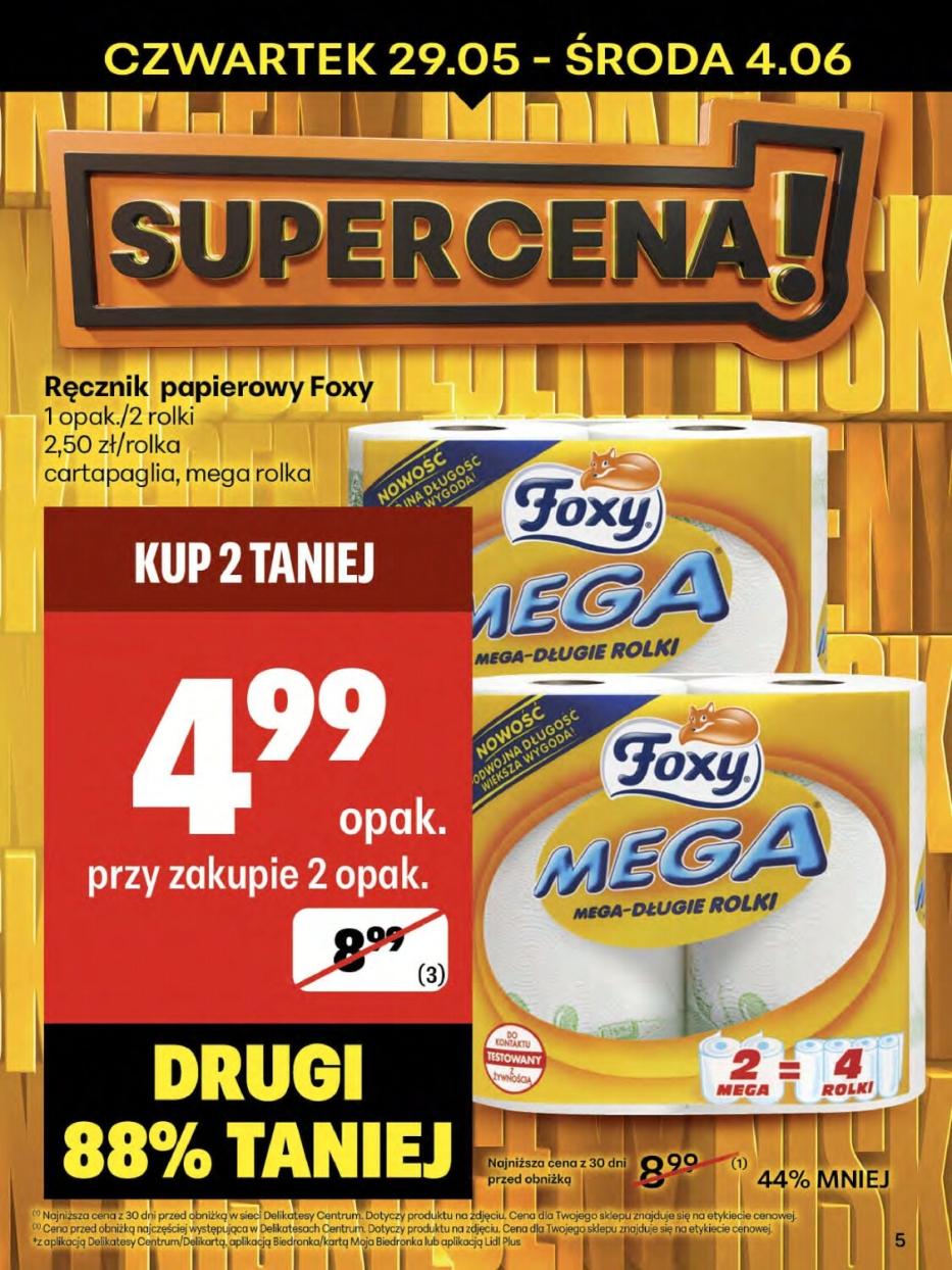 Gazetka promocyjna Delikatesy Centrum do 04/06/2025 str.5