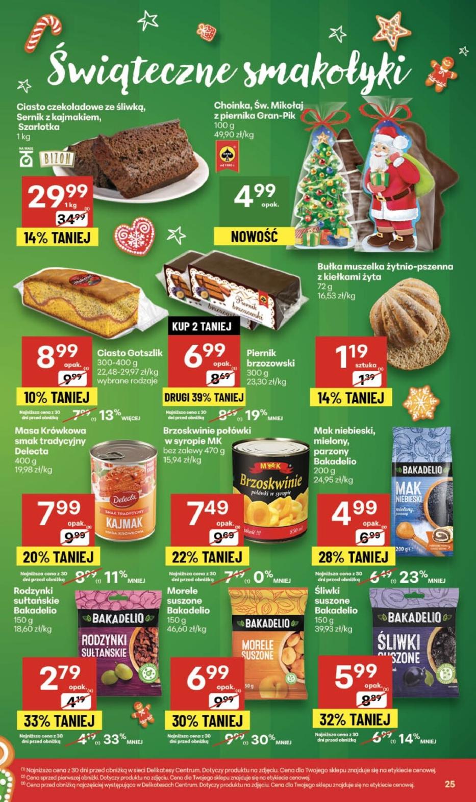 Gazetka promocyjna Delikatesy Centrum do 03/12/2025 str.25