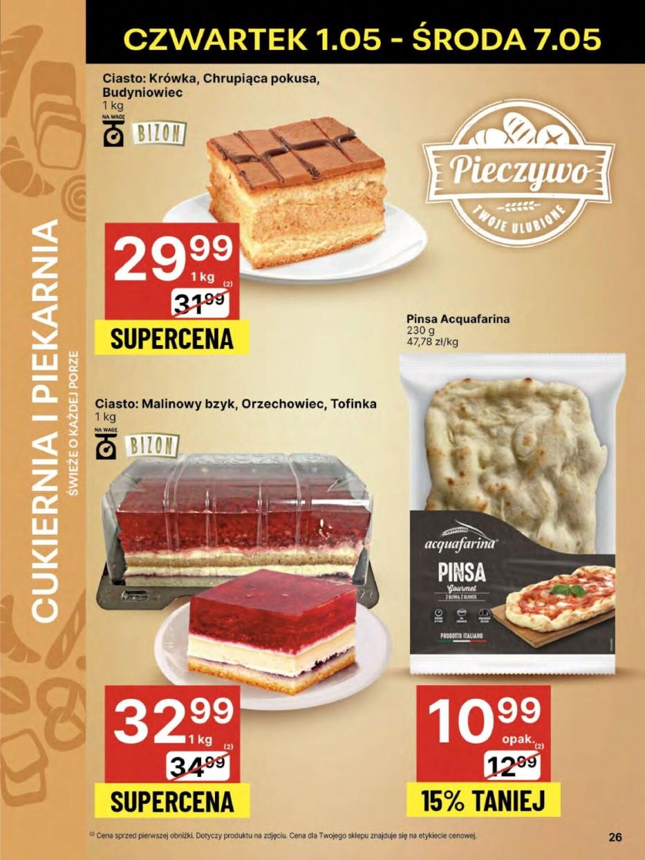 Gazetka promocyjna Delikatesy Centrum do 07/05/2025 str.26