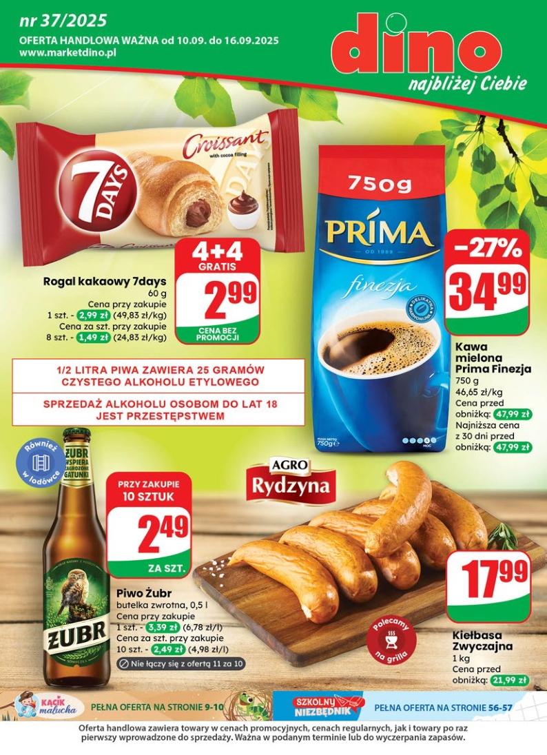 Gazetka promocyjna DINO do 16/09/2025 str.1