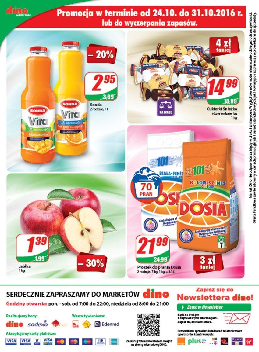 Gazetka promocyjna DINO do 31/10/2016 str.12