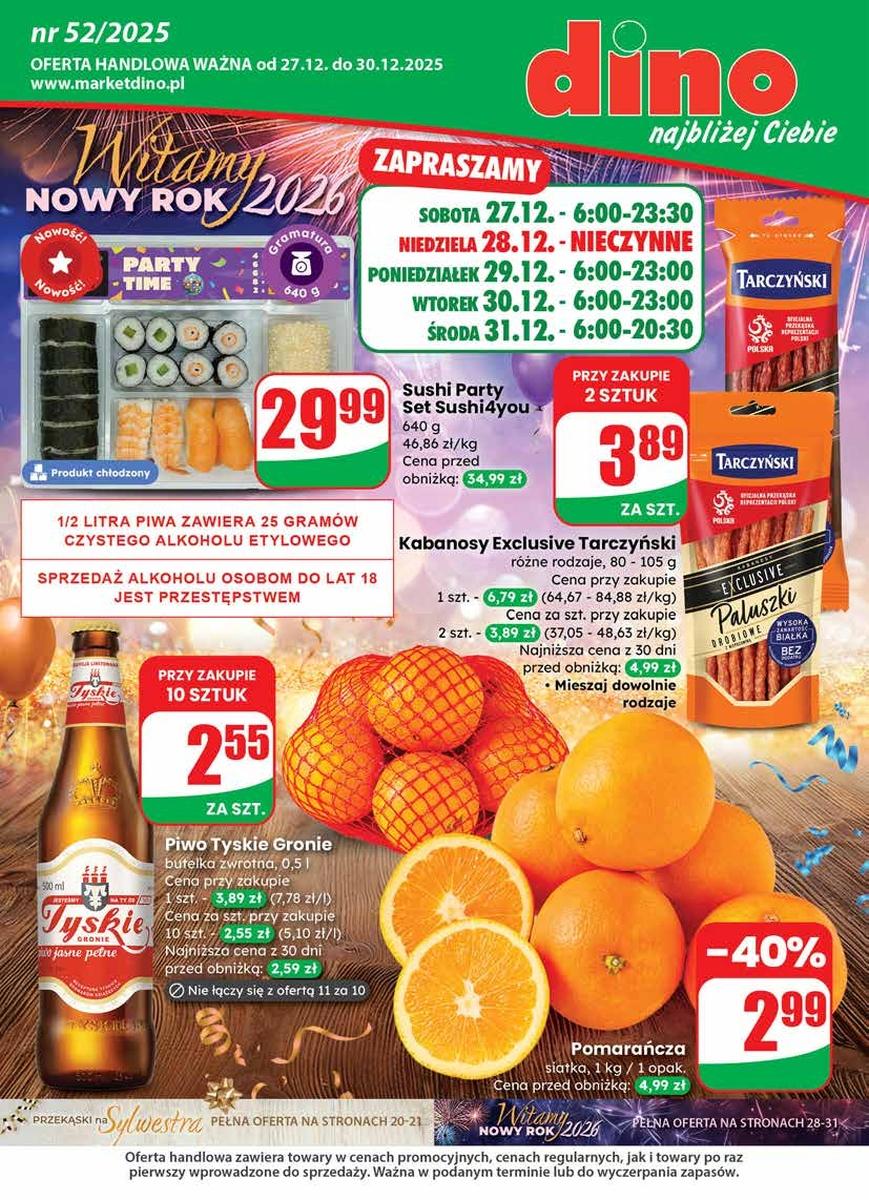 Gazetka promocyjna DINO do 31/12/2025 str.1