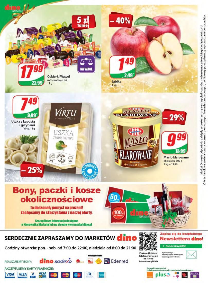 Gazetka promocyjna DINO do 27/12/2015 str.12