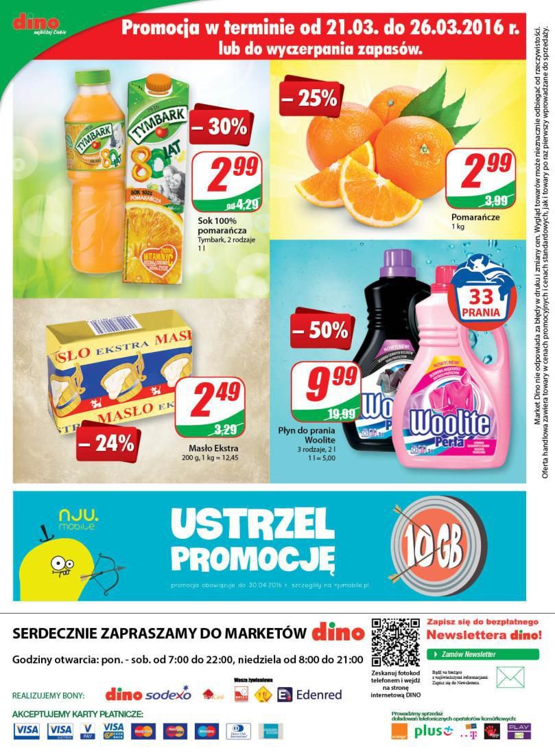 Gazetka promocyjna DINO do 29/03/2016 str.7