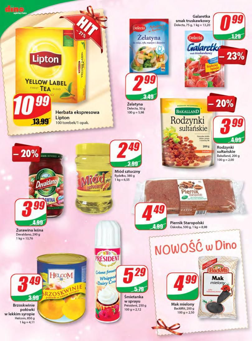 Gazetka promocyjna DINO do 20/12/2015 str.8