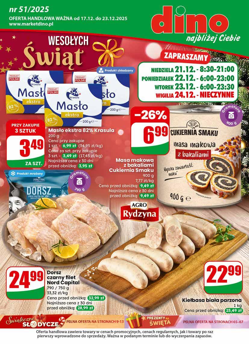 Gazetka promocyjna DINO do 23/12/2025 str.1