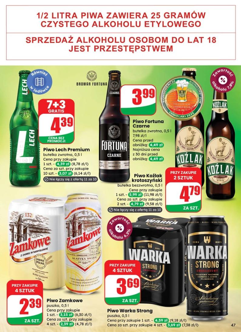 Gazetka promocyjna DINO do 09/09/2025 str.47
