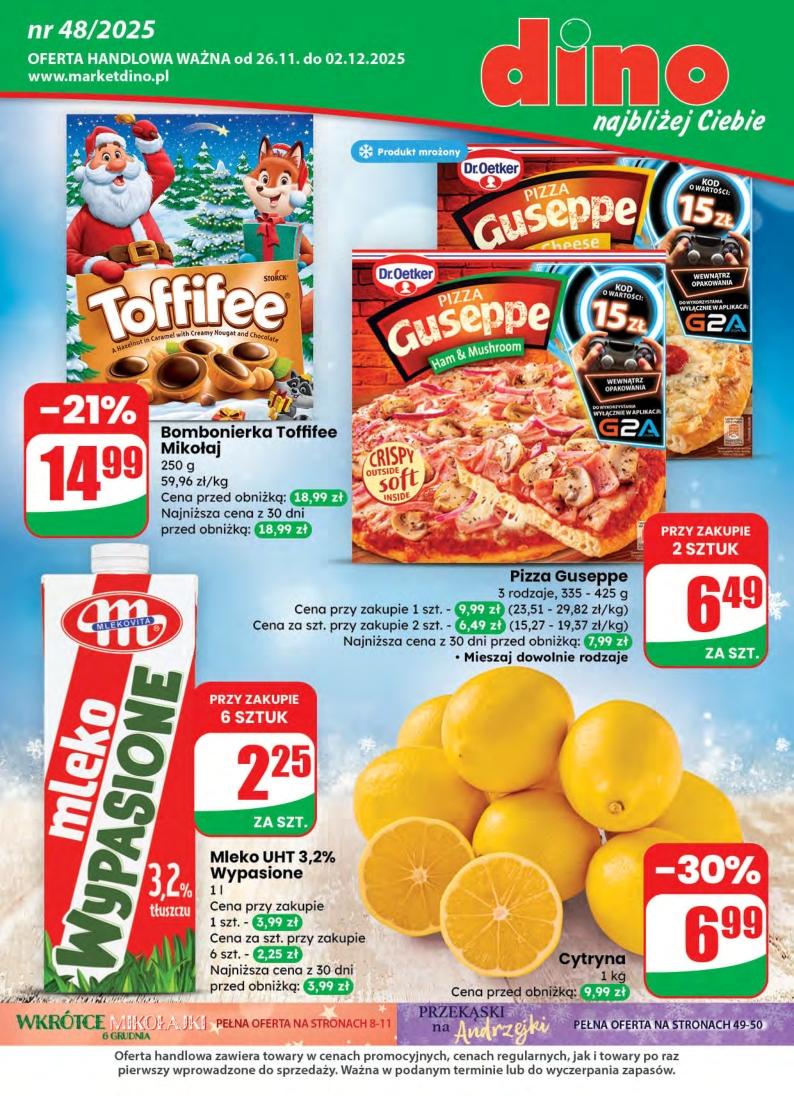Gazetka promocyjna DINO do 02/12/2025 str.1