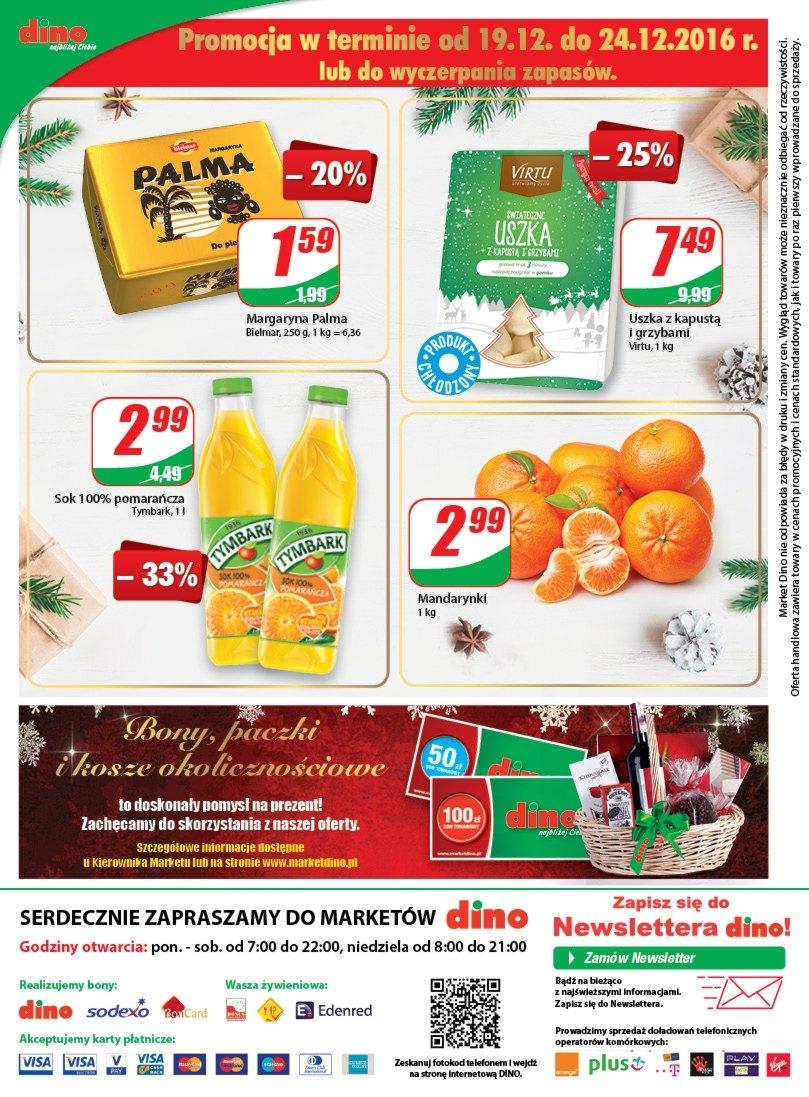 Gazetka promocyjna DINO do 27/12/2016 str.12