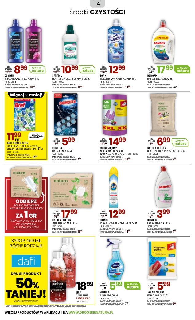 Gazetka promocyjna Drogerie Natura do 19/09/2025 str.14