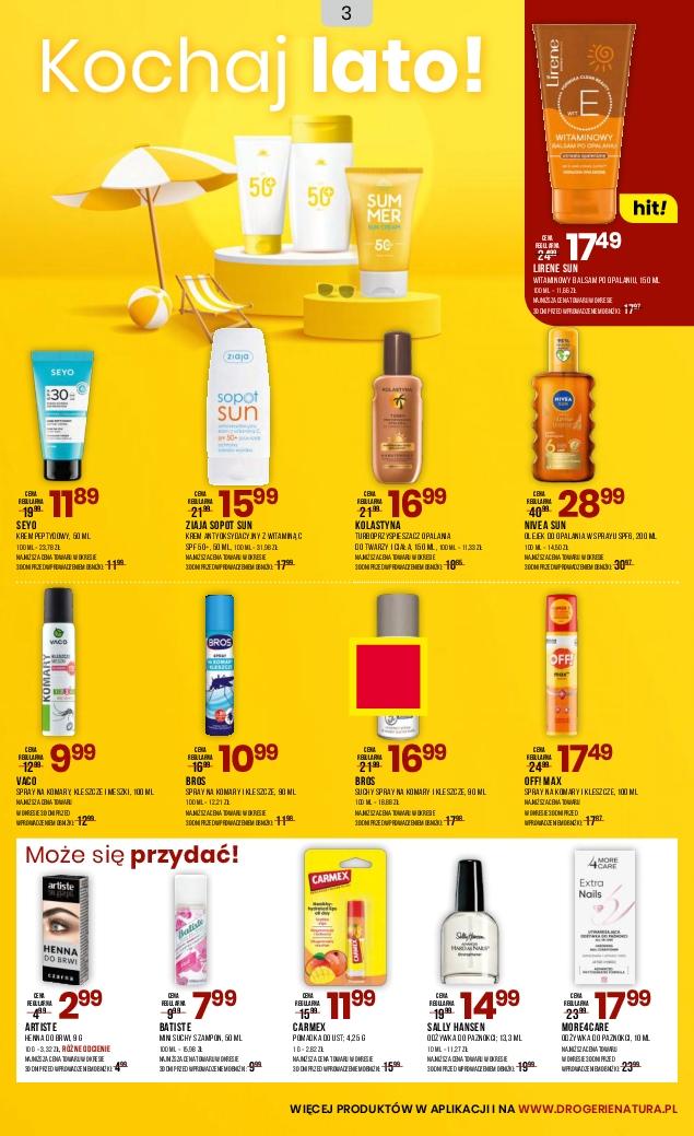 Gazetka promocyjna Drogerie Natura do 21/08/2025 str.3