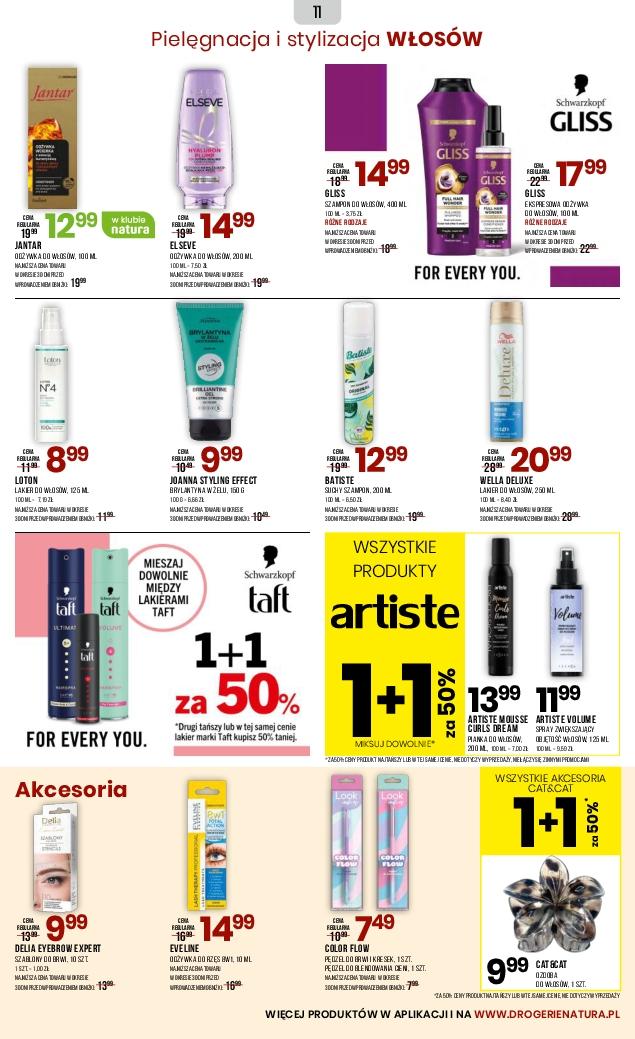 Gazetka promocyjna Drogerie Natura do 03/08/2025 str.11