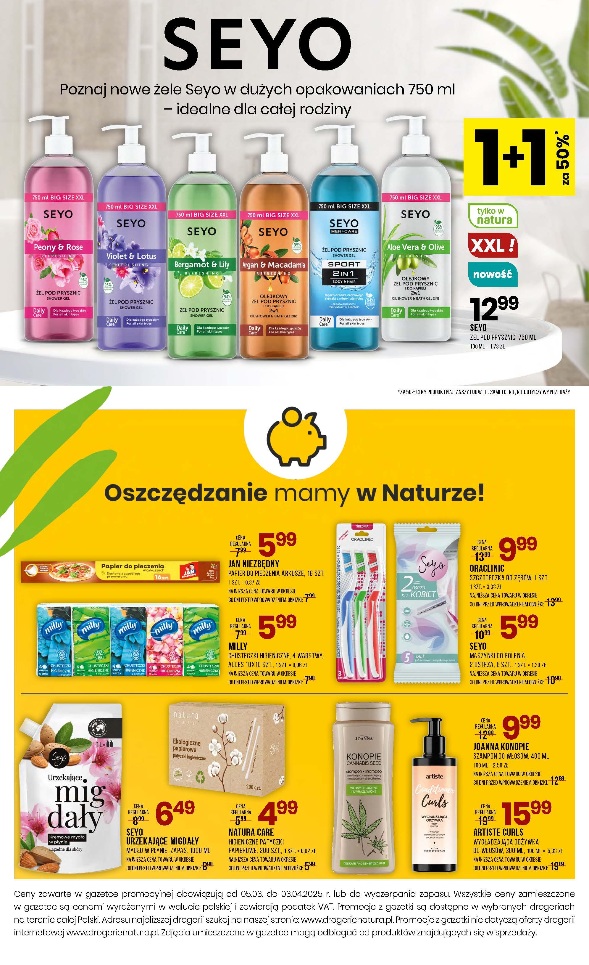 Gazetka promocyjna Drogerie Natura do 03/04/2025 str.20