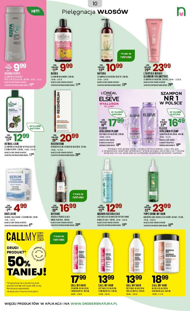 Gazetka promocyjna Drogerie Natura do 02/02/2026 str.10