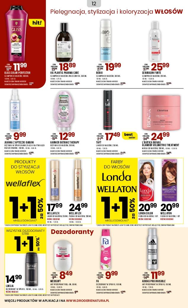Gazetka promocyjna Drogerie Natura do 22/07/2025 str.12