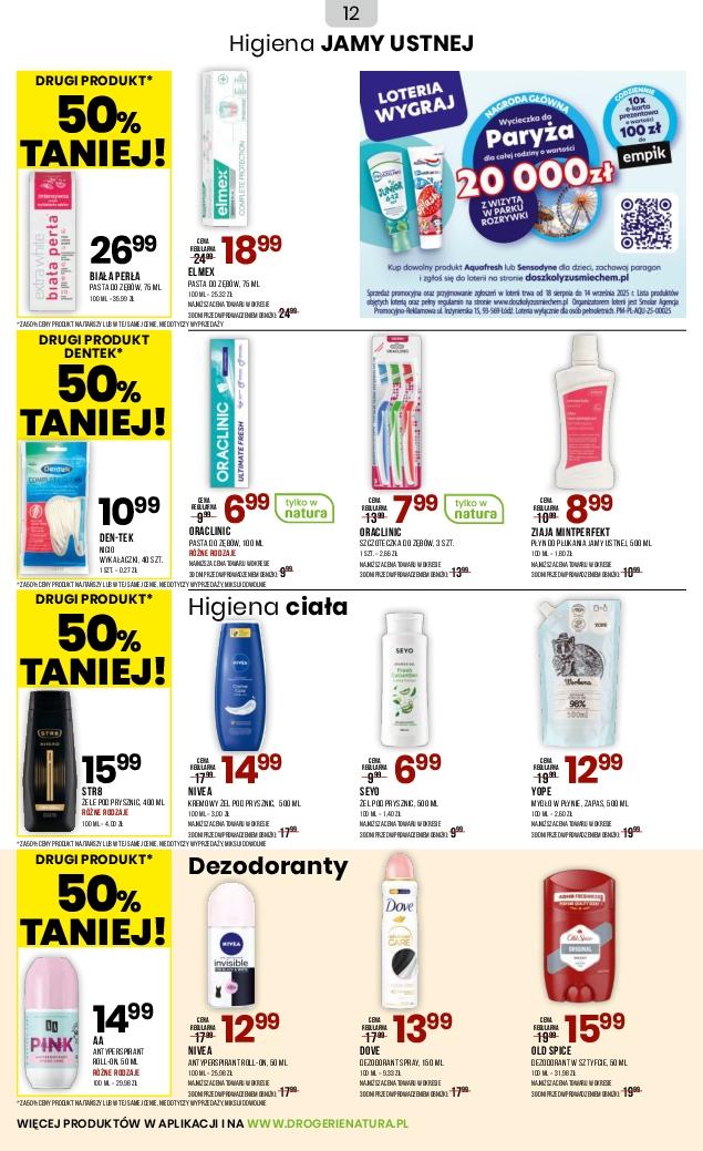 Gazetka promocyjna Drogerie Natura do 19/09/2025 str.12