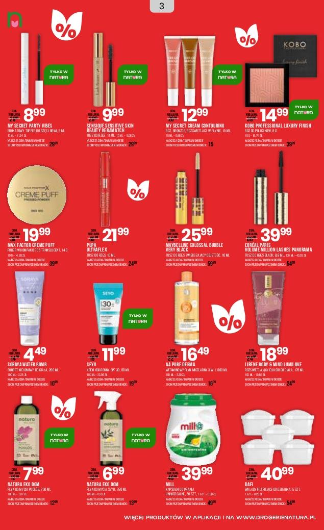 Gazetka promocyjna Drogerie Natura do 19/01/2026 str.3