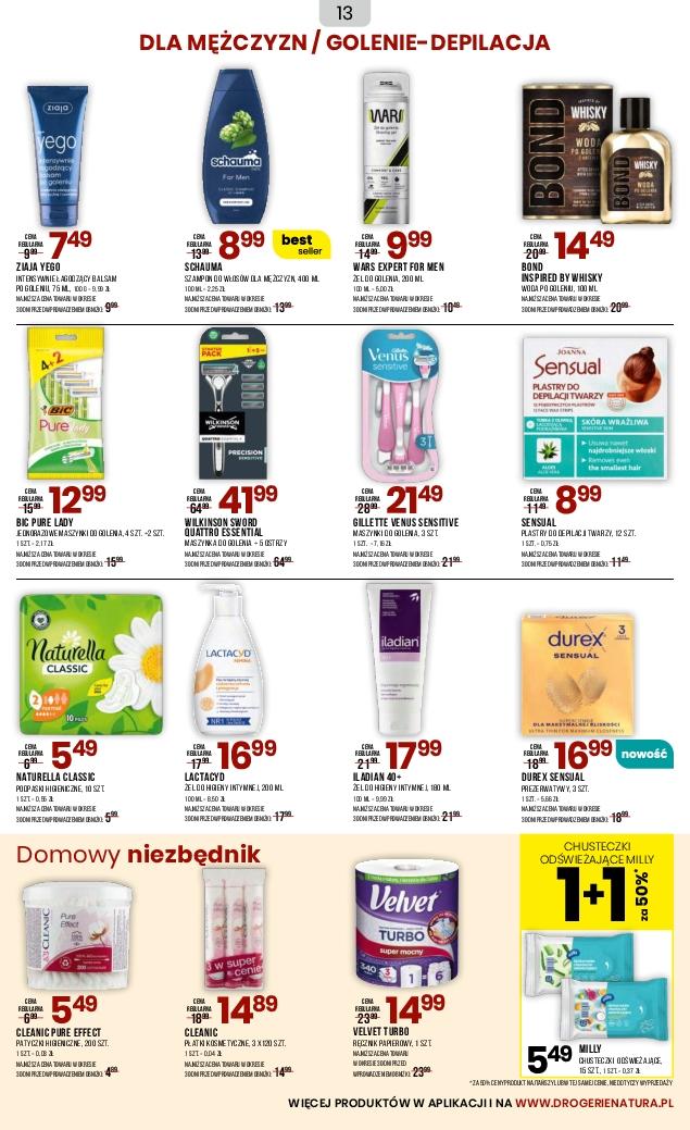 Gazetka promocyjna Drogerie Natura do 03/08/2025 str.13
