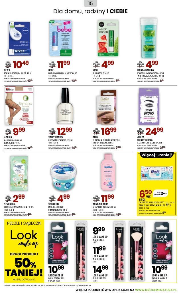 Gazetka promocyjna Drogerie Natura do 19/09/2025 str.15