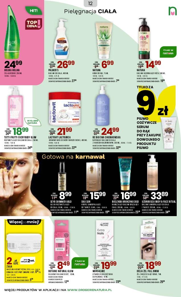Gazetka promocyjna Drogerie Natura do 02/02/2026 str.12