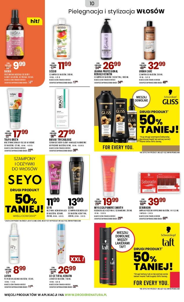 Gazetka promocyjna Drogerie Natura do 19/09/2025 str.10