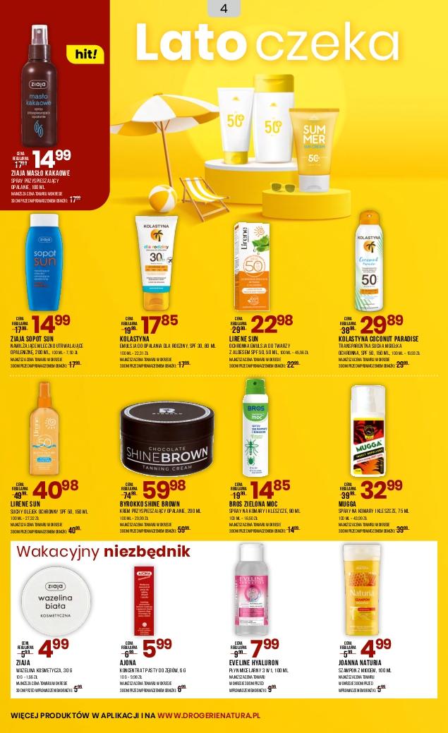 Gazetka promocyjna Drogerie Natura do 22/07/2025 str.4