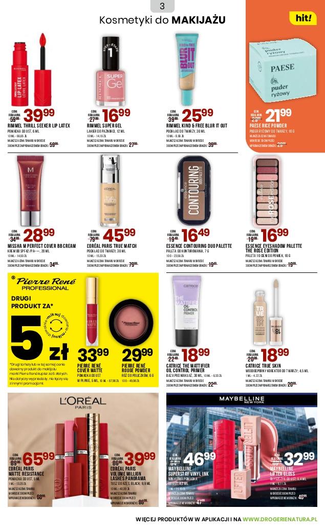 Gazetka promocyjna Drogerie Natura do 22/10/2025 str.3