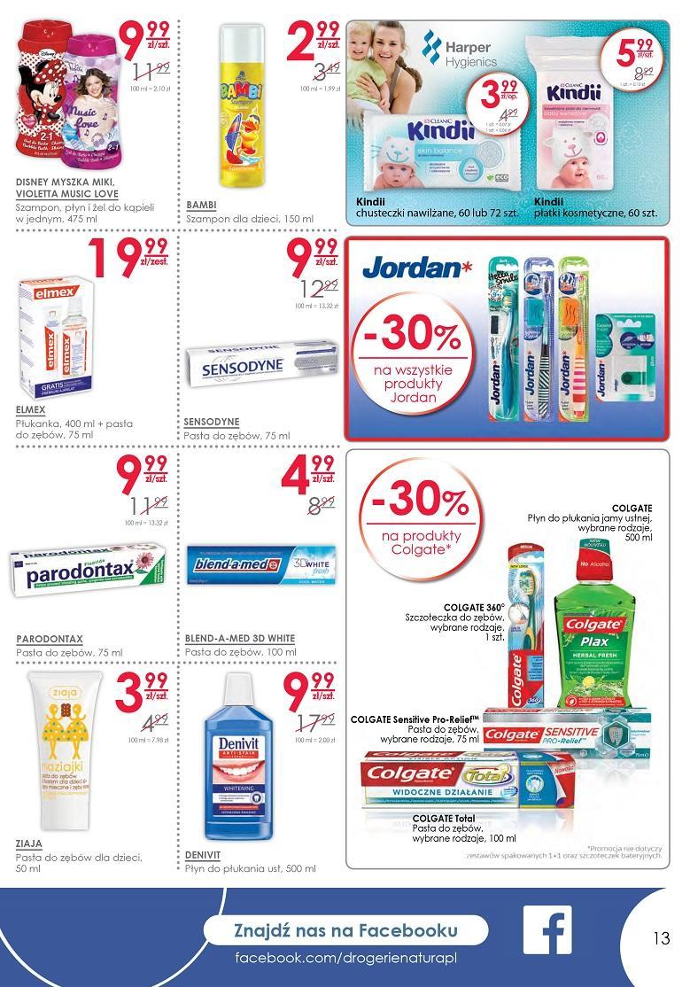 Gazetka promocyjna Drogerie Natura do 12/10/2016 str.13