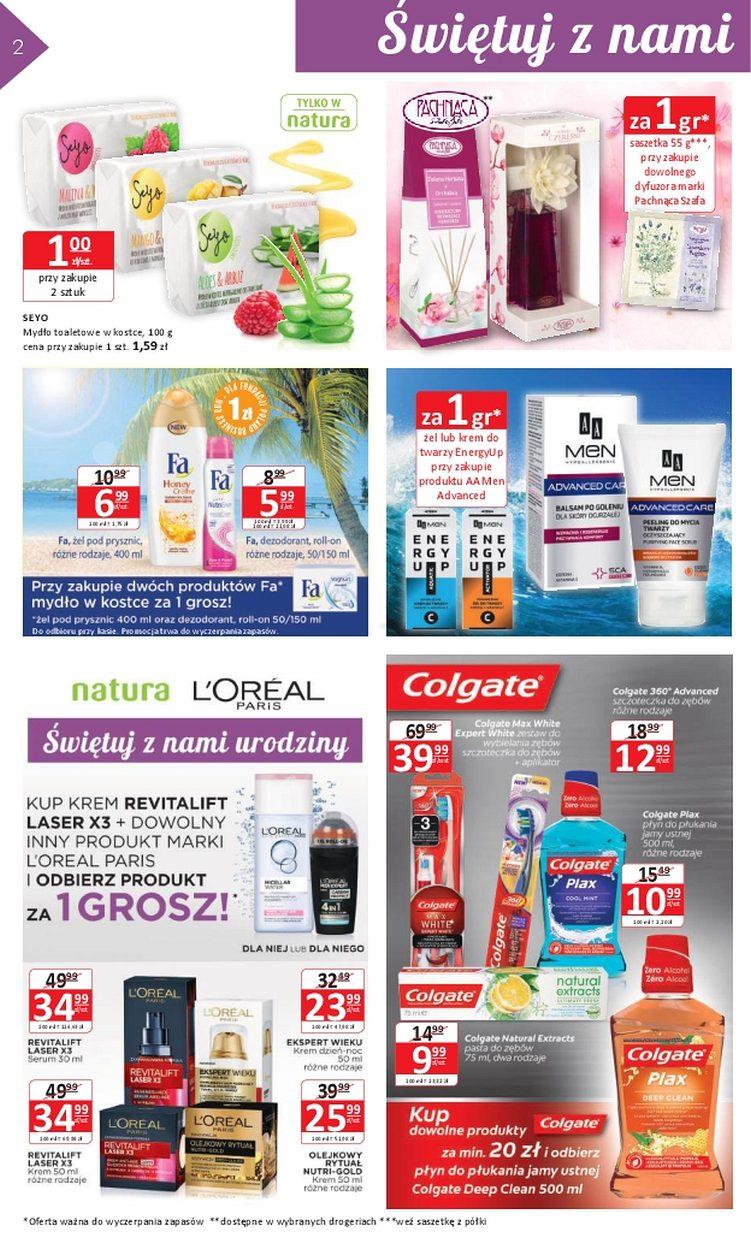 Gazetka promocyjna Drogerie Natura do 13/09/2017 str.2