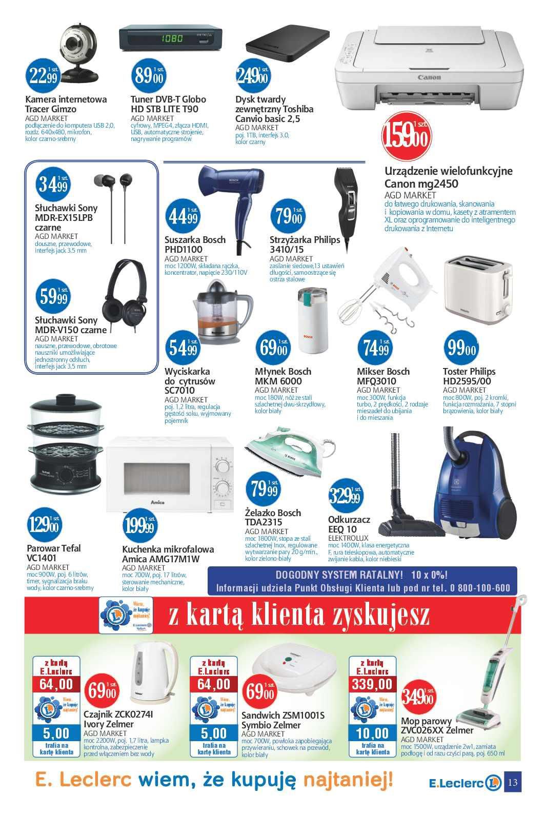 Gazetka promocyjna E-Leclerc do 24/04/2016 str.13