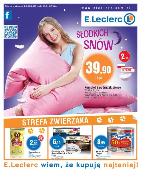 Gazetka promocyjna E-Leclerc do 10/01/2016 str.0