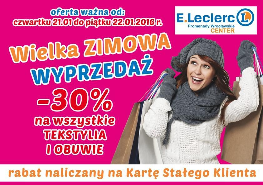 Gazetka promocyjna E-Leclerc do 22/01/2016 str.0