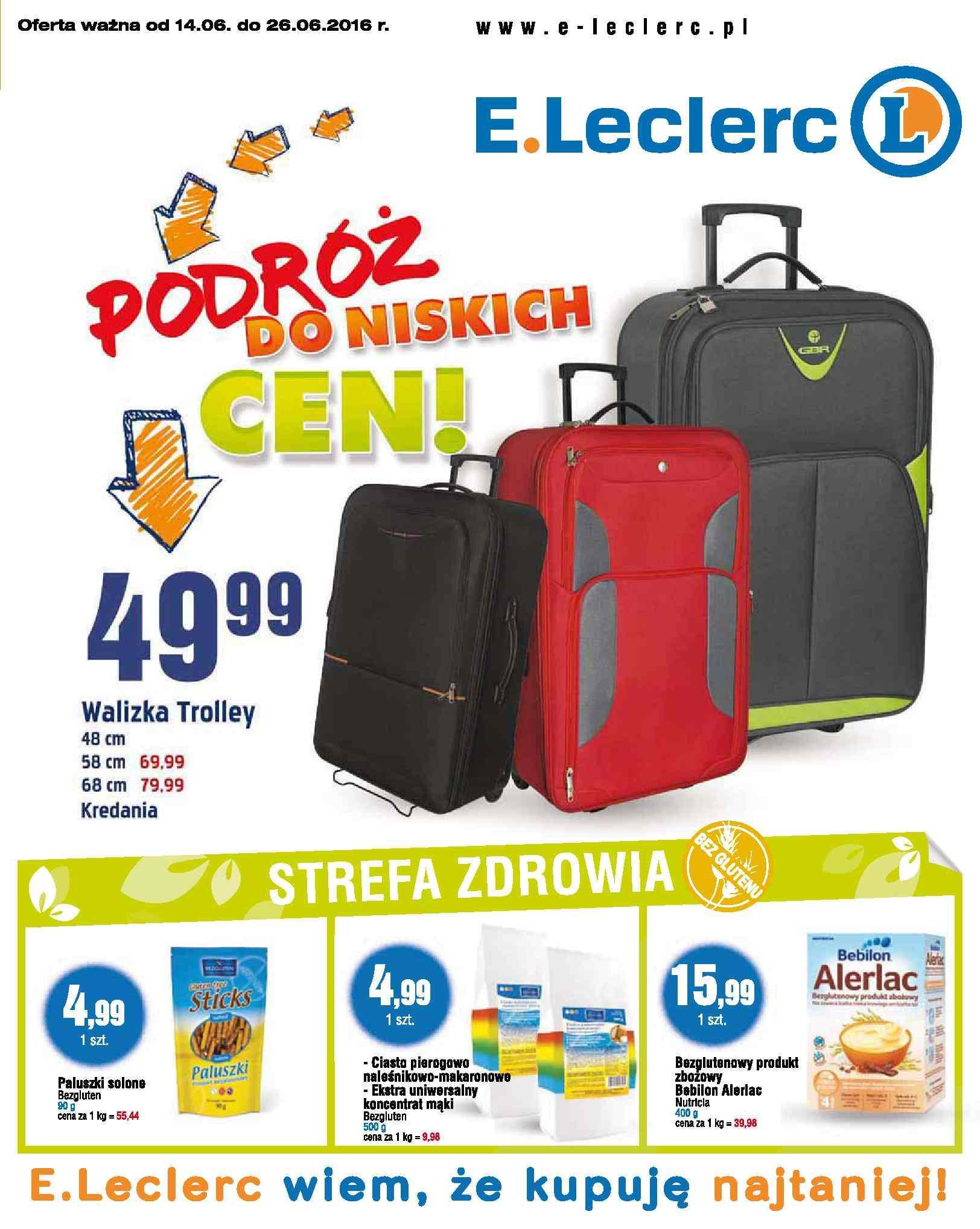 Gazetka promocyjna E-Leclerc do 26/06/2016 str.0