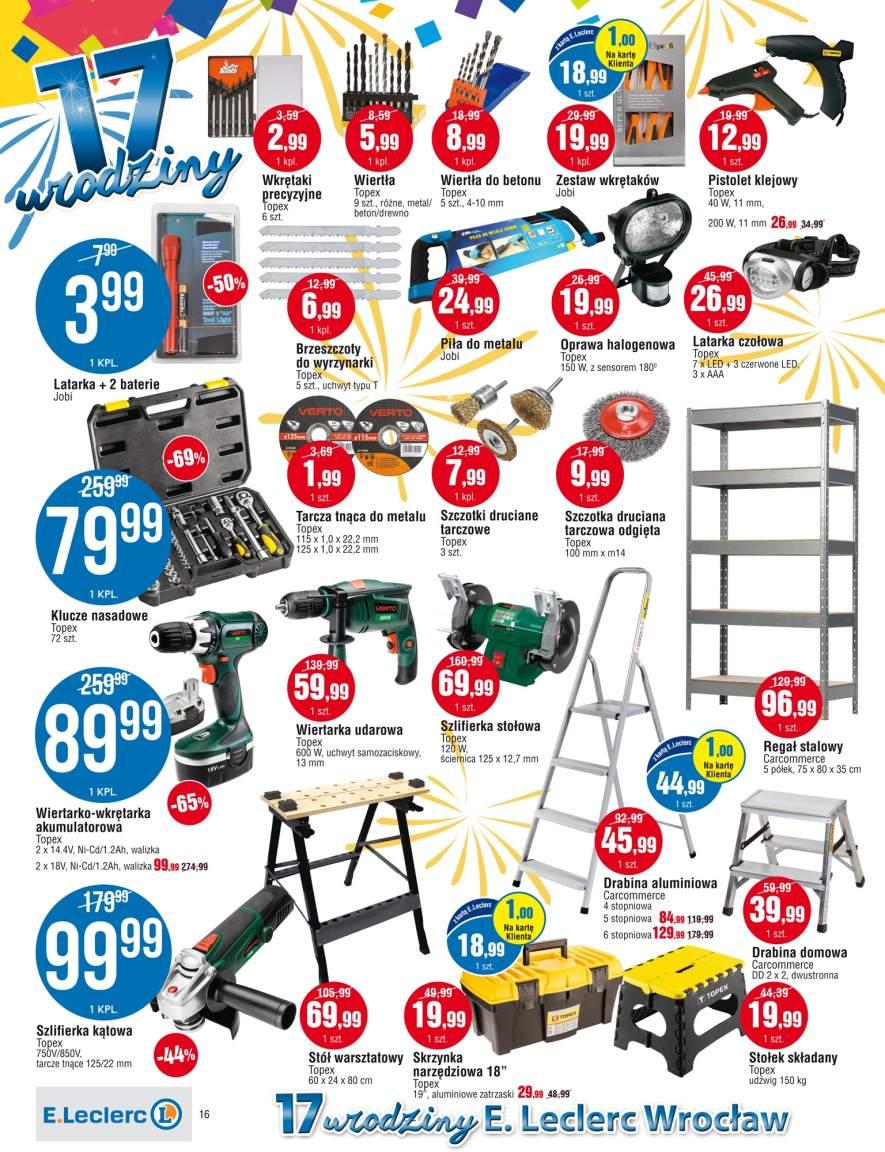 Gazetka promocyjna E-Leclerc do 21/11/2016 str.16