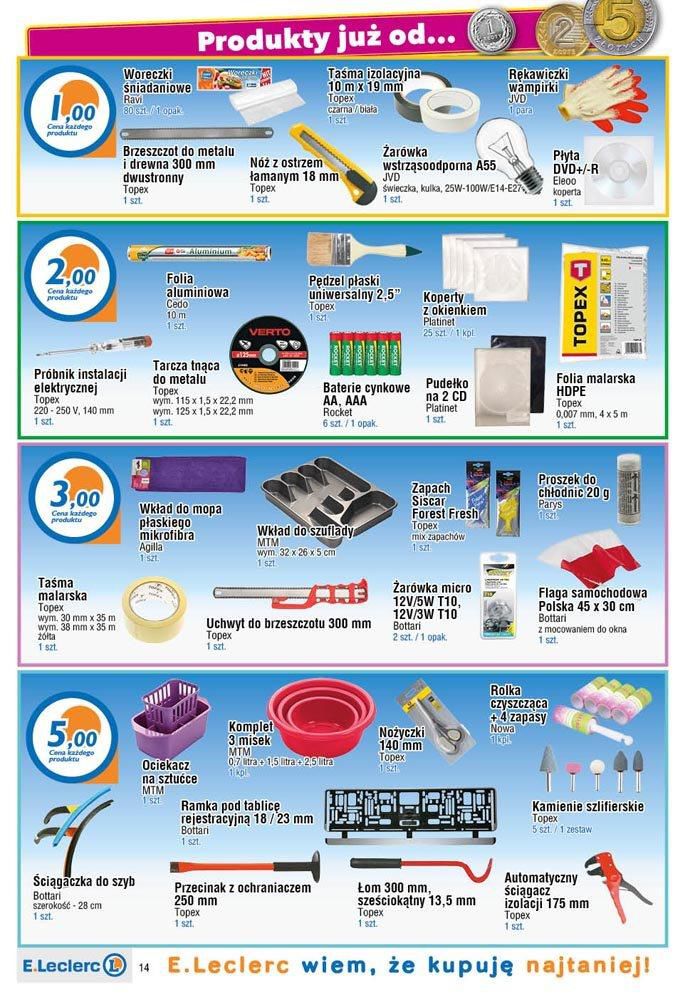 Gazetka promocyjna E-Leclerc do 01/06/2016 str.14