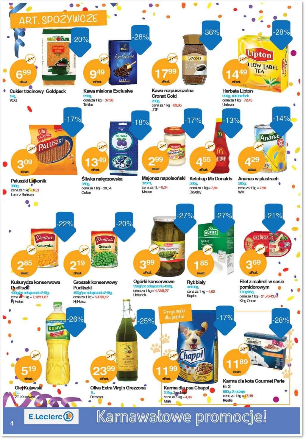 Gazetka promocyjna E-Leclerc do 24/01/2016 str.4