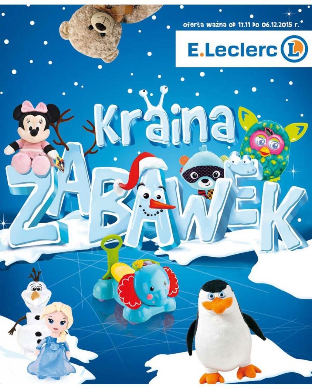 Gazetka promocyjna E-Leclerc do 06/12/2015 str.1