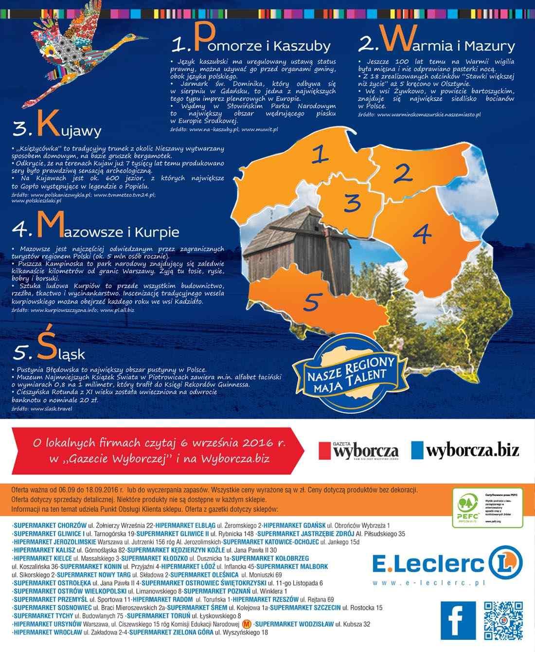 Gazetka promocyjna E-Leclerc do 18/09/2016 str.16