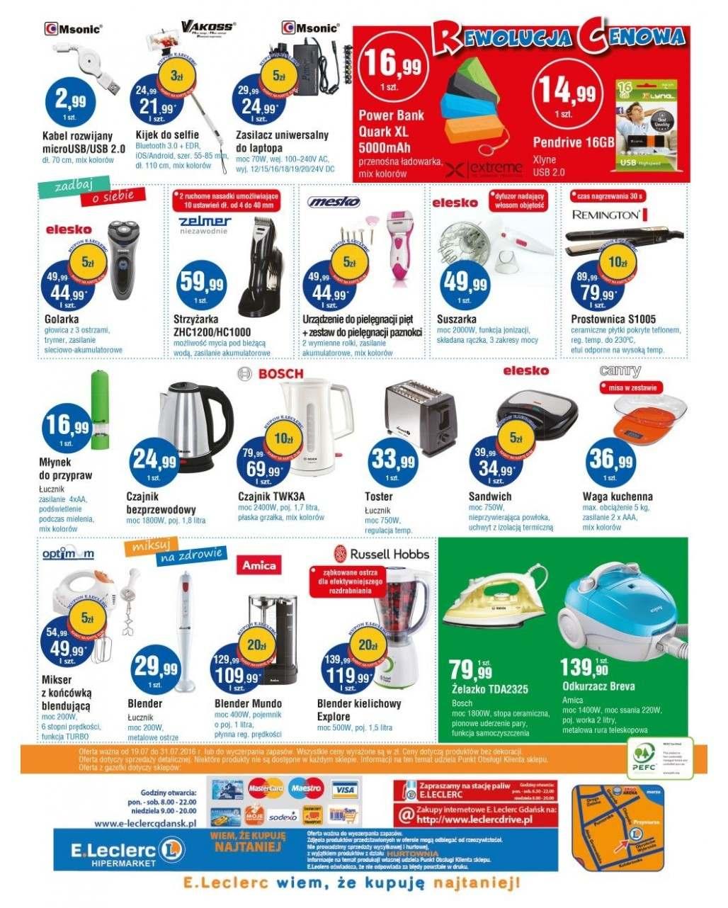 Gazetka promocyjna E-Leclerc do 31/07/2016 str.12