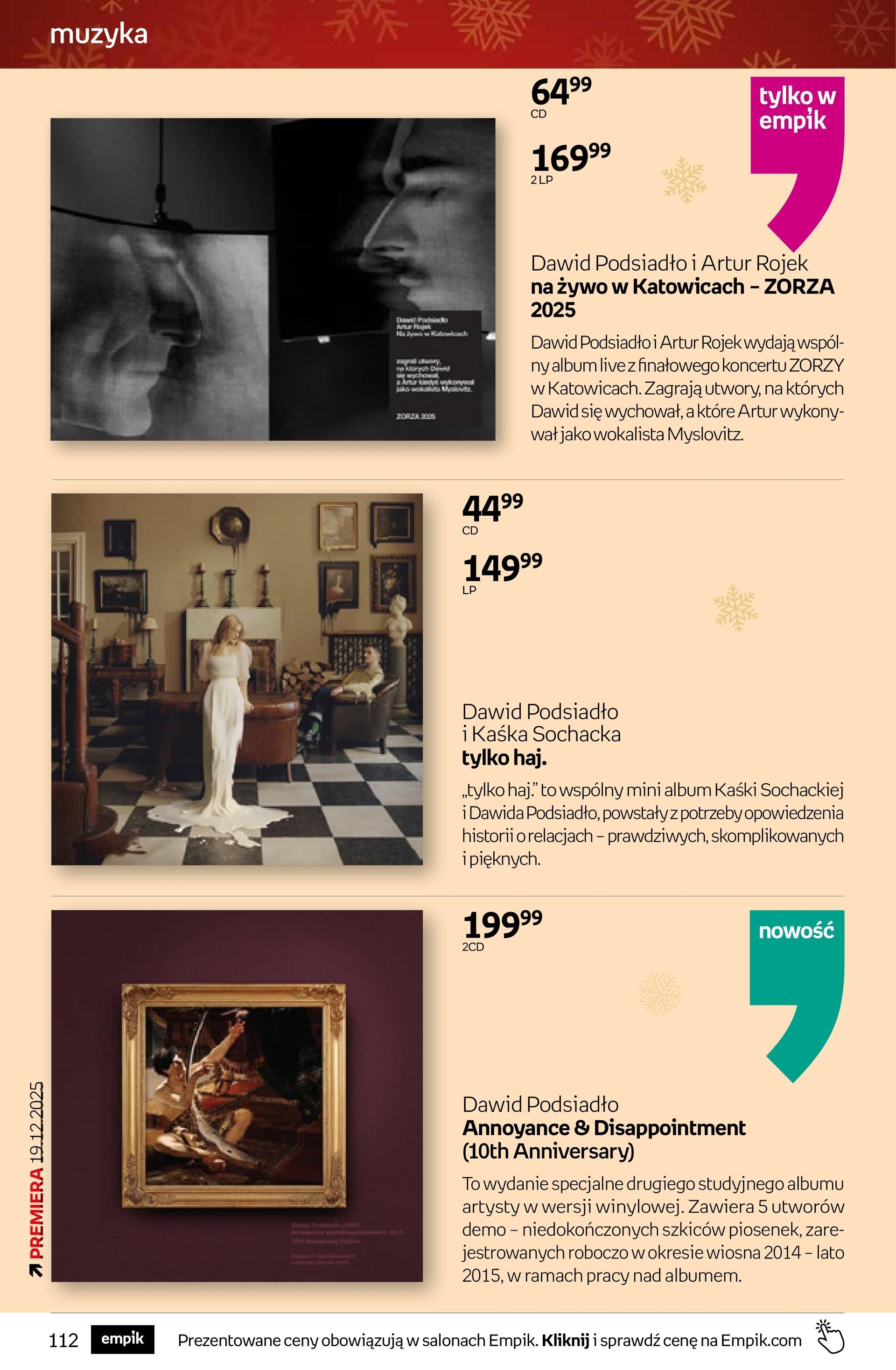 Gazetka promocyjna empik do 23/12/2025 str.112