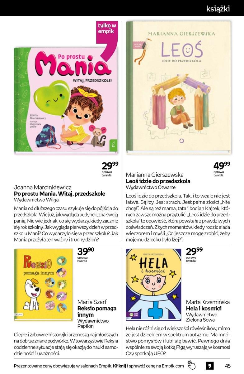 Gazetka promocyjna empik do 23/09/2025 str.45