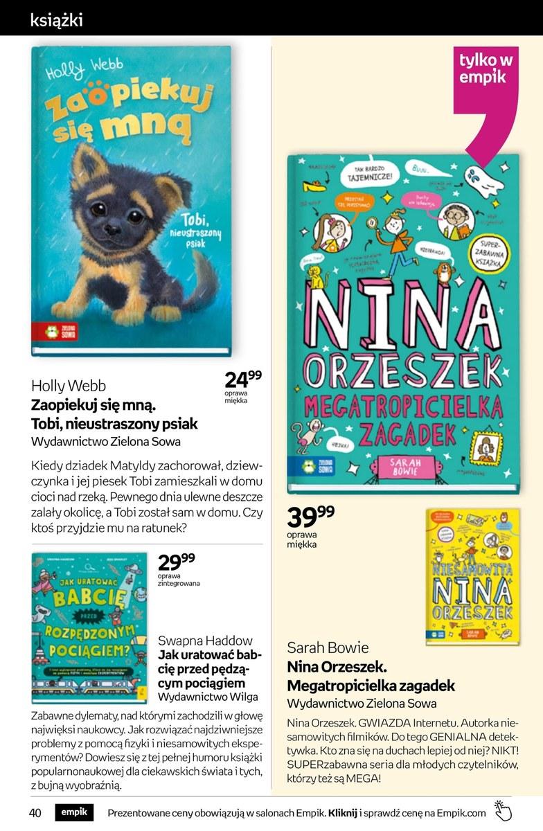 Gazetka promocyjna empik do 29/07/2025 str.40