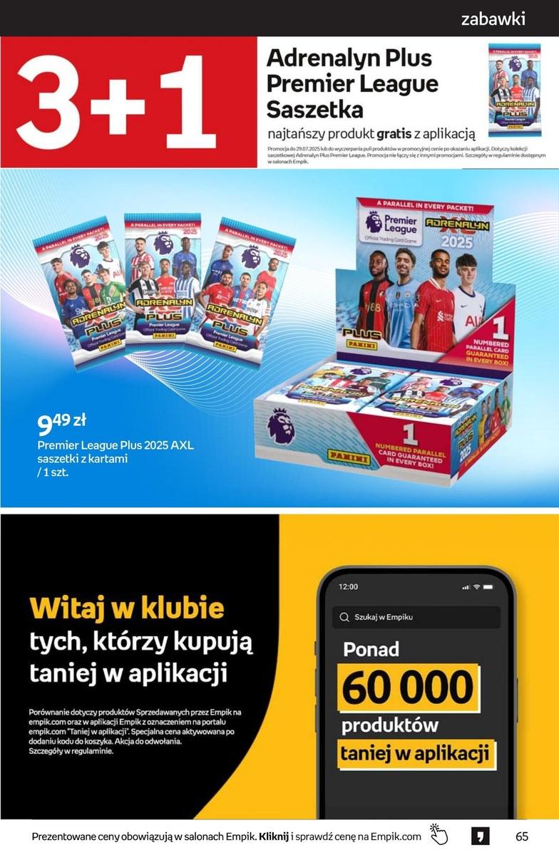 Gazetka promocyjna empik do 29/07/2025 str.65