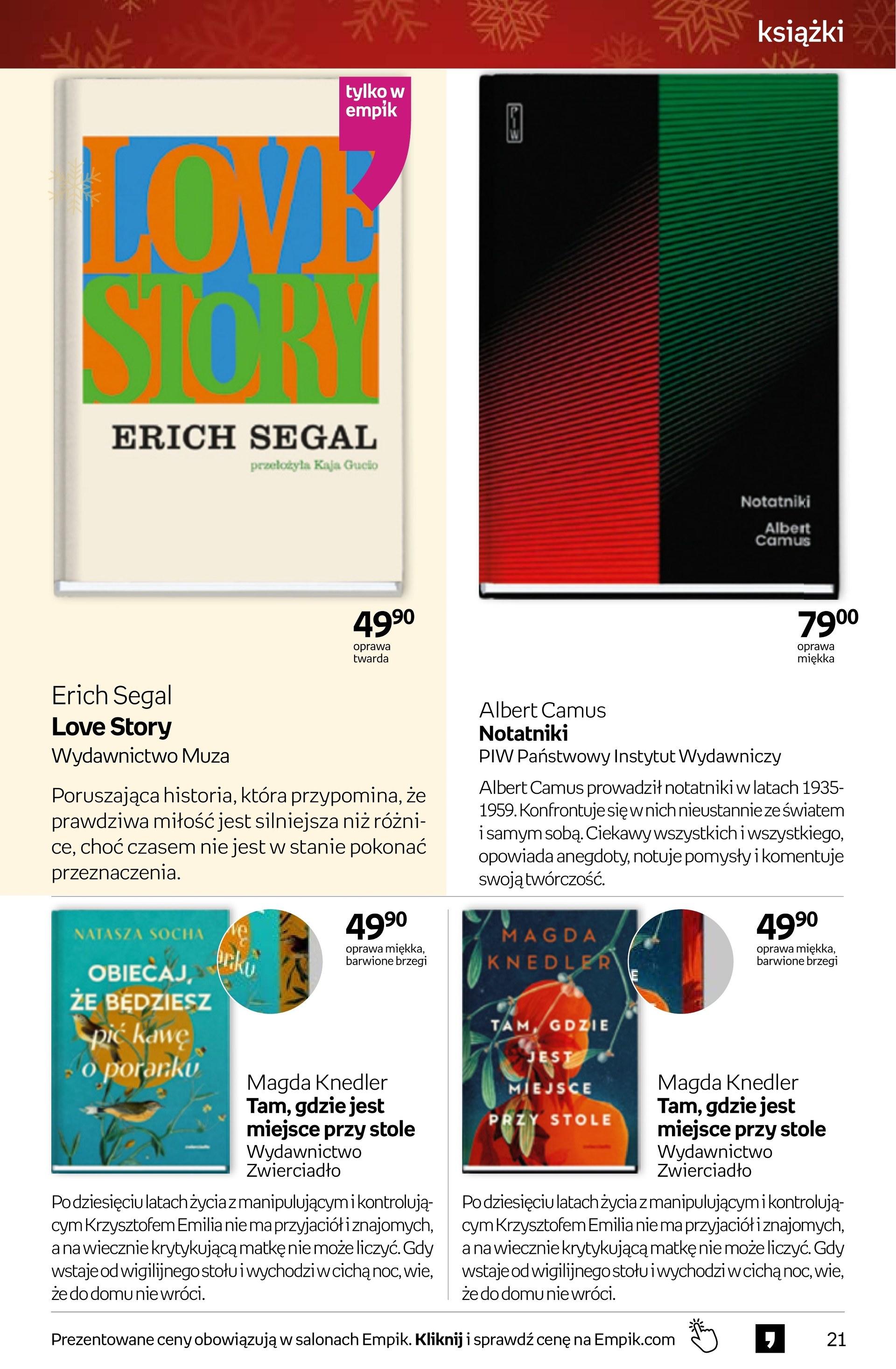 Gazetka promocyjna empik do 23/12/2025 str.21