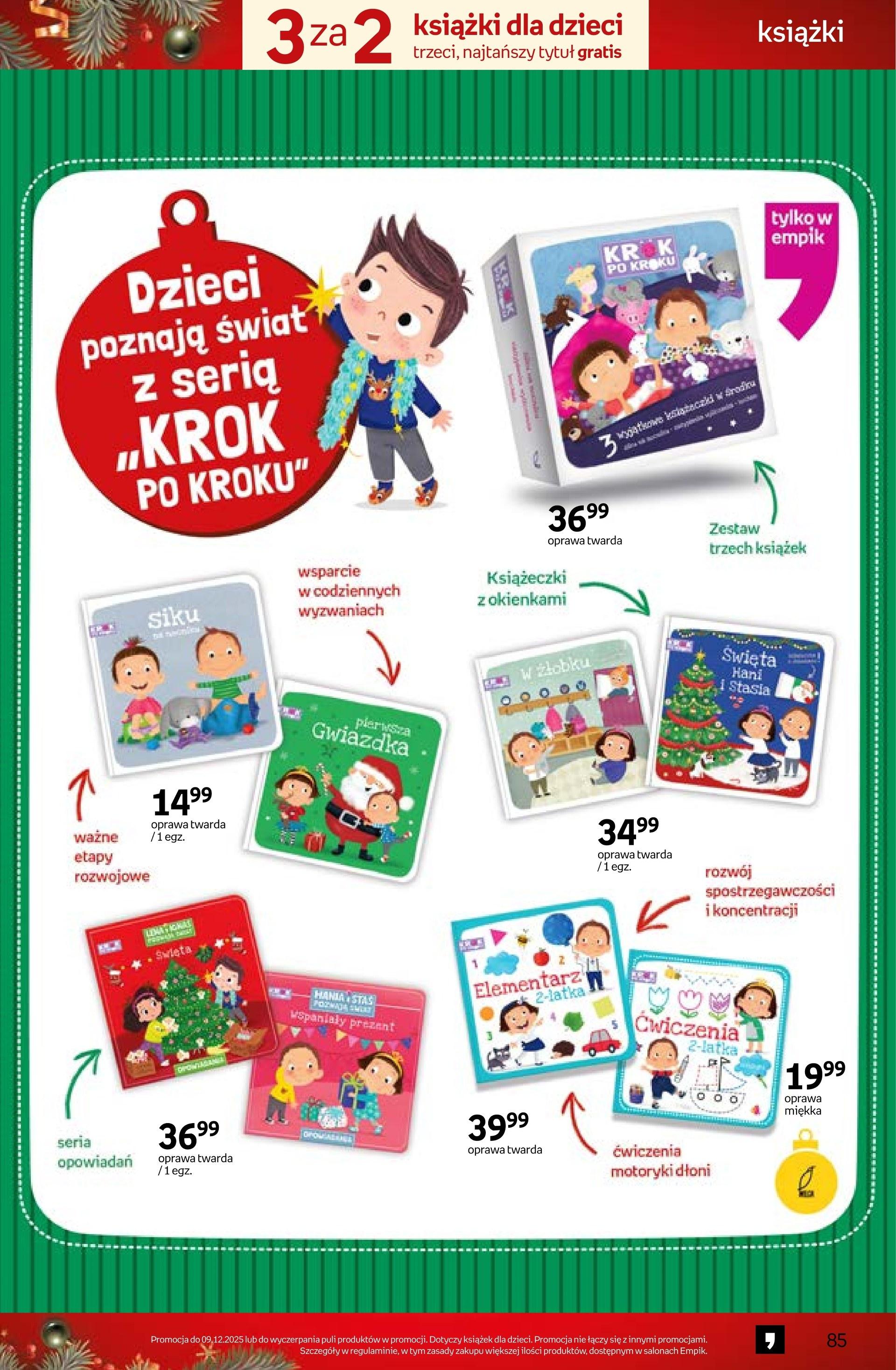 Gazetka promocyjna empik do 09/12/2025 str.85