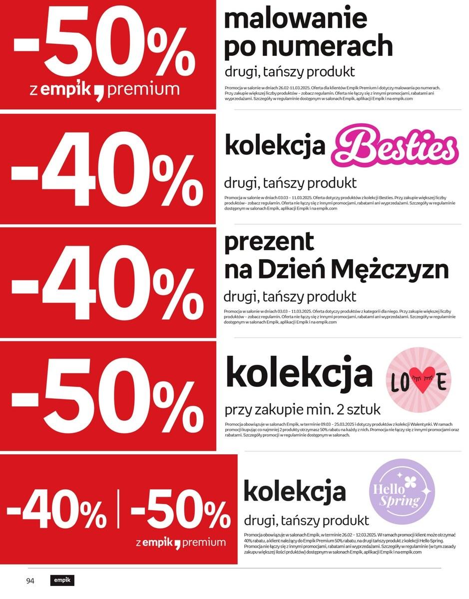 Gazetka promocyjna empik do 11/03/2025 str.94