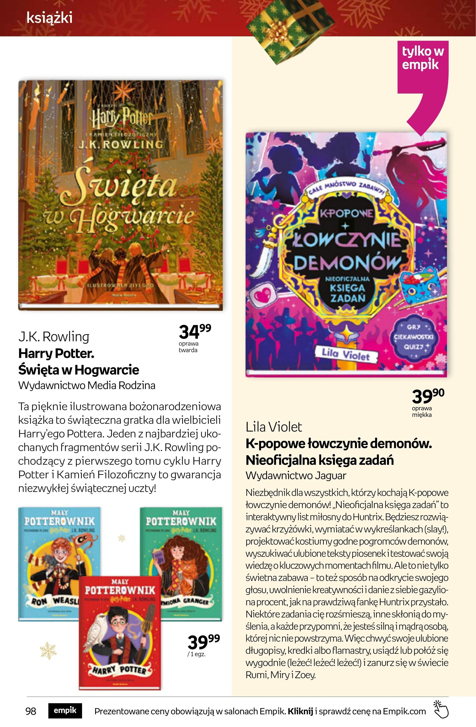 Gazetka promocyjna empik do 23/12/2025 str.98